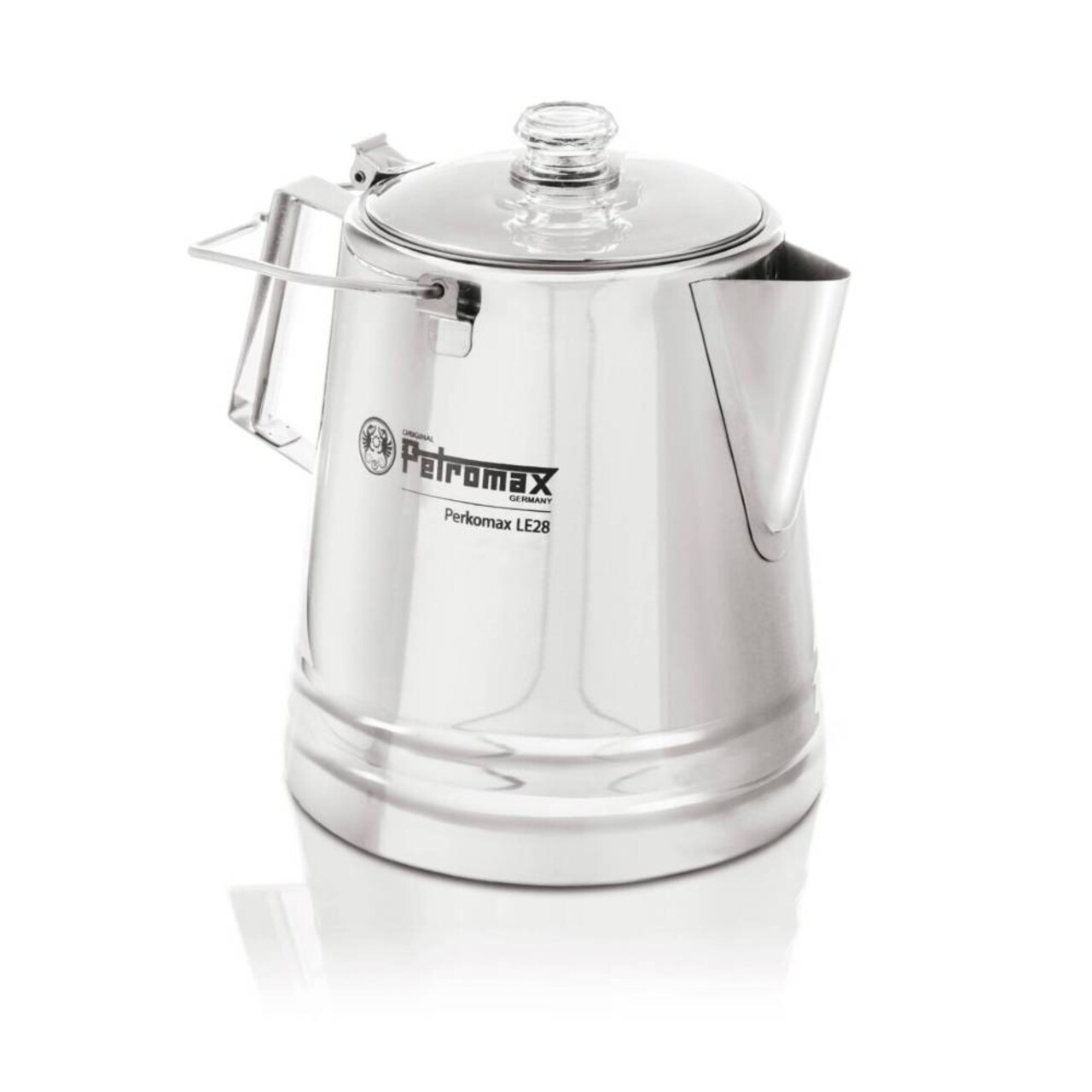 Petromax Tea and Coffee Percolator, Use Indoor/Outdoors for Home Kitchen or Campfire, Stainless Steel Coffee and Tea Pot Brews to your Taste